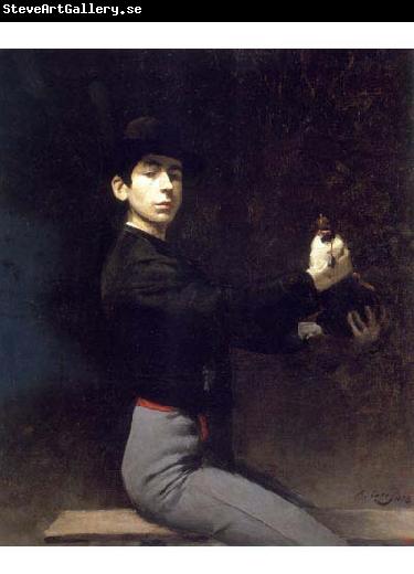 Ramon Casas i Carbo Self portrait as a flamenco dancer